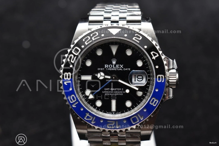 Blue Ceramic Clean DD3285 GMT-Master CHS Edition Black Bracelet II BLNR Jubilee on Best 126710 Factory 1112